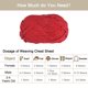 thumbnail image 4 of Chenilla Hilo Terciopelo Manta Hilo 100g/3.5oz 6 Súper Voluminoso Poliéster Suave Tejido para Ganchillo Tejedura Bolsos Bufanda Sombrero, Rojo, 4 of 7