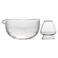 thumbnail image 2 of Juego de té matcha de vidrio japonés, soporte para batidor de té, soporte para matcha chasen, tazón con boquilla Estilo A, 2 of 9