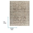 thumbnail image 4 of Livabliss x Becki Owens Marlene Vintage Medallion Area Rug,5'2" x 7',Dark Brown, 4 of 8
