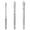 Silver 6 8 10mm, variant on 2/3/4/5Pcs Eccentric Twist Drill Bit High Hardness Skewed Head Drill Bits for Concrete/Glass/Brick/Plastic