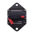 thumbnail image 4 of S SERENABLE Disjoncteur avec Bouton de Réinitialisation Manuelle, Durable, Haute Performance, Inverseur de Fusible Imperméable de Qualité Supérieure pour Camion Remorque RV 150A, 4 of 9