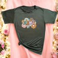 thumbnail image 3 of Playera Blusa Mujer De Mamá con Estampado de Flores Ropa Casual y Bonita para Día de la Madre Color Verde Oliva Talla Extra Grande Marca Emil SaEs, 3 of 4