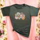 thumbnail image 3 of Playera Blusa Mujer De Mamá con Estampado de Flores Ropa Casual y Bonita para Día de la Madre Color Verde Oliva Talla Extra Grande Marca Emil SaEs, 3 of 4
