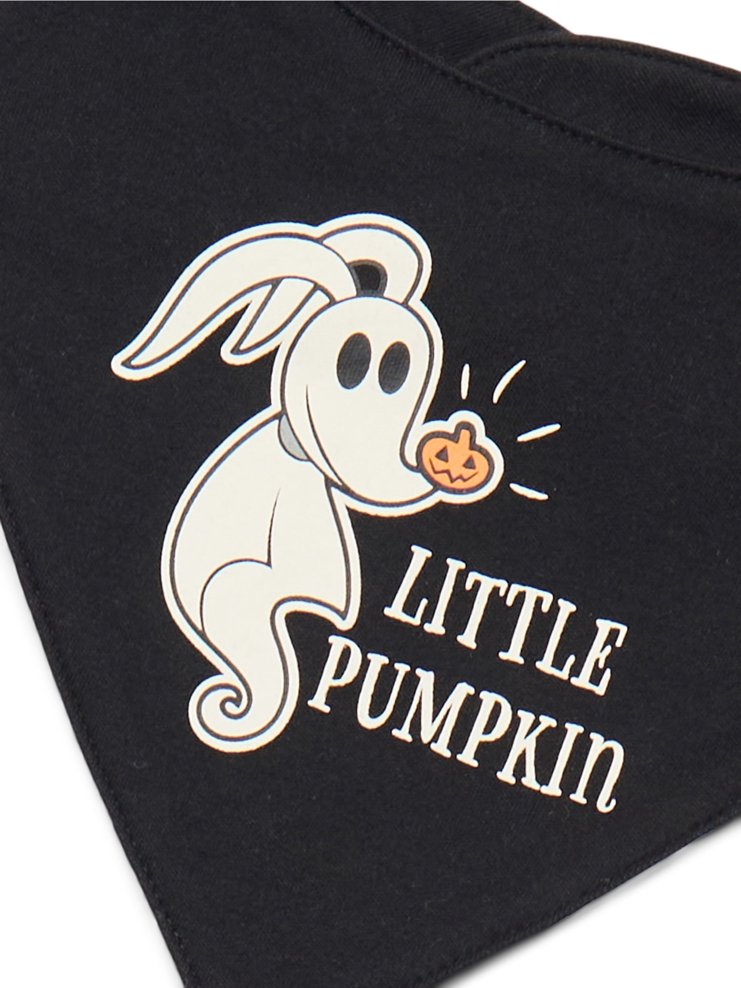Halloween Nightmare Before Christmas Baby Boys or Girls Footed Sleep N Play Pajamas and Bib Set, 2-Piece, Sizes 0M-9M