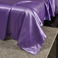 thumbnail image 2 of NTBED Satin Sheets Queen Lavender Luxury Silky Bed Sheets 1800 Microfiber Sheet Set 4 Pcs, 2 of 6