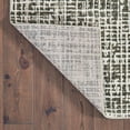thumbnail image 3 of HomeRoots 508338 2 x 8 ft. Gray & Ivory Abstract Power Loom Stain Resistant Runner Area Rug, 3 of 6