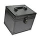 thumbnail image 1 of Estuche rígido para tarjetas coleccionables, resistente a la lluvia, organizador portátil para juegos de cartas, coleccionista de cartas de béisbol negro, 1 of 8