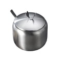thumbnail image 1 of Azucarero Cateissary Condimento Café Té especias tarro Sal Diseño integrado Plata tipo 1 L, 1 of 6