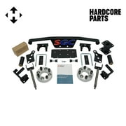 Hardcore Parts 4" Spindle Extension Lift Kit for Club Car DS (1982-2010) Golf Cart