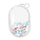thumbnail image 5 of Bolsa pequeña para muñecas, Mini bolsa de almacenamiento para muñecas, a prueba de polvo, portátil, para exteriores, bolsa de exhibición de muñecas Claro L con bolas, 5 of 8