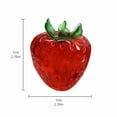 thumbnail image 4 of Simulation Strawberry Fruit Squishy for Adults Soft Silicone Sensory Gadget Realistic 2.76 Inch Red Office Desk Accessory Pressure Relief Tool 1 Pack, 4 of 8