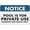 Warning Sign 2, variant on Notice Please Wipe Down Your Work Area Regularly Red Sign Safe Sign, Signs Outdoor, 8"x12", Sign For Home, Business, Driveway Alert
