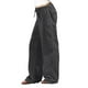 thumbnail image 1 of Pantalones con cordón ajustable de mezcla de lino en color liso para mujer: pantalones de cintura alta, elásticos y de pierna recta con bolsillos, tallas S-XXXXXL, 1 of 5