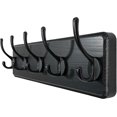 thumbnail image 1 of Coat Rack Wall Mounted Coat Hooks Wall Mounted \u\u Hole to Hole Large Coat Hanger Wall Hook Rack Hooks for Hanging Coats Hats Jacket Clothes Entryway Rustic s, 1 of 6