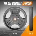 thumbnail image 2 of Cast Iron - 1 Inch Grip Weight Plate - 25lb - Single, 2 of 6