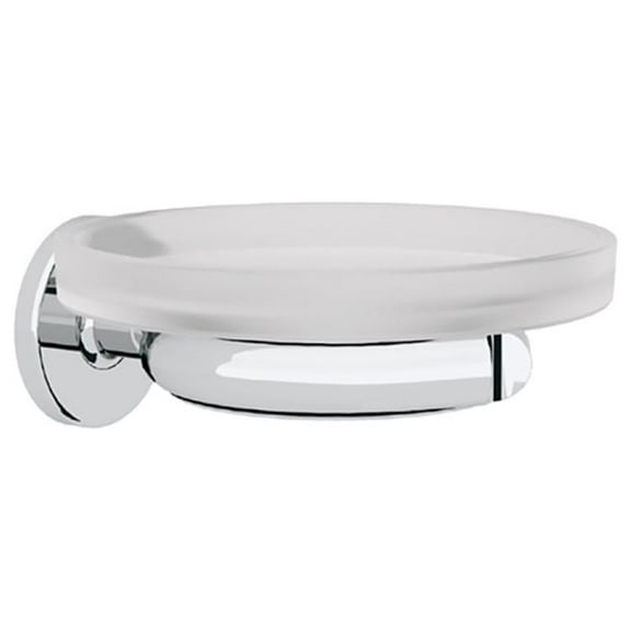 Ws Bath Collections Sbeca 61102 Sbeca Wall Mounted Soap Dish - Chrome
