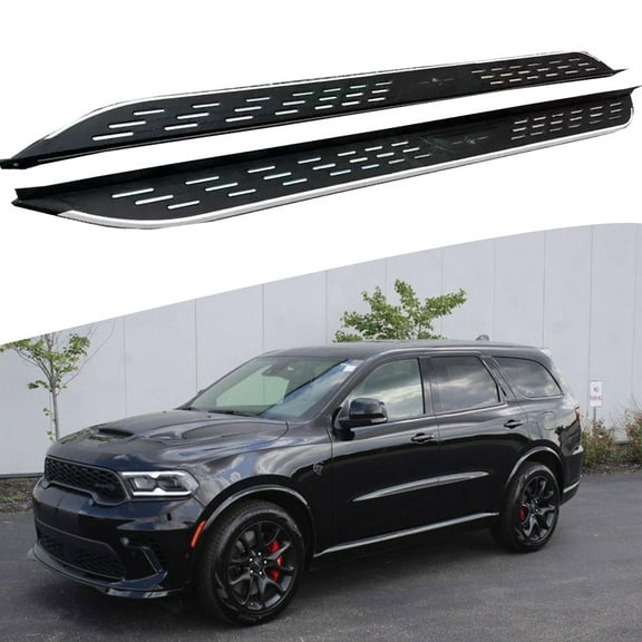 2PCS Fixed Running Boards Fits for Dodge Durango 2018-2025 Side Step Pedals with brackets