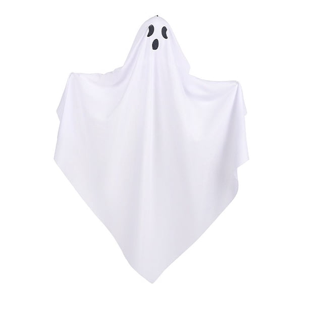 Decoraciones de Halloween, adornos de Halloween, regalos de Halloween. Pequeños fantasmas blancos espeluznantes para Halloween que cuelgan para decorar el patio, el porche, el interior y el exterior.