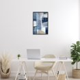 thumbnail image 4 of Stupell Industries Contemporary Oblique Geometric Shapes Black Framed Giclee Art, 16 x 24, by Hannah Dawson, 4 of 8
