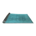 thumbnail image 2 of Ahgly Company Indoor Round Oriental Light Blue Industrial Area Rugs, 5' Round, 2 of 4