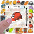 thumbnail image 4 of Funny Stickers Safety Helmet Waterproof Graffiti Construction Stickers PVC Helmets Stickers for Suitcase Laptop Phone, 4 of 5