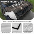 thumbnail image 6 of Whosucclay Camouflage Deer Golf Cart Seat Cover, Breathable Wear-Resistant Protector for Most 2-Seat Golf Carts Durable Golf Cart Seat Cover Blanket, 52.36"x 32.28", 6 of 7