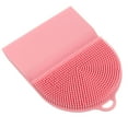 thumbnail image 3 of Masteelf 3pcs Kitchen Cleaning Brush Silicone Decontamination Brush Household Dish Brush, 3 of 8