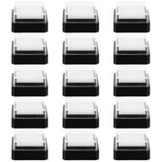 Oahisha 20pcs Blank Ink Stamp Pad DIY Ink Pads Square Ink Pads Scrapbook Stamp Pad