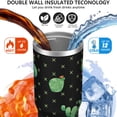 thumbnail image 3 of 30 Oz Tumbler Cactus Black Green Tumbler with Lid and Straw, Birthday Gift Cup for Friend Women Men Coffee Travel Mug Thanksgiving Day Halloween Christmas Gift Water Bottle, 3 of 7