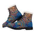 thumbnail image 2 of Botas Martin acolchadas de algodón para hombre, de una sola pieza, con estampado digital, estilo exterior europeo y americano, 2 of 5