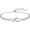 Four Elephants-Mom, variant on Elephant Bracelet 925 Sterling Silver Infinity Four Elephant Bracelet Mom Jewelry Gifts for Women Mom,Chain Length 7"+2" Extend