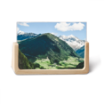 thumbnail image 1 of Mountain City Clouds Blue Sky Photo Wooden Photo Frame Tabletop Display, 1 of 3