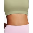 thumbnail image 6 of PISONIC Women's Sports Bra with Six String Back, Medium Support, Crew Neck, Non-Removable Padding, Knit Fabric, Casual Wear, Medium Stretch, for Exercise, Training, Running, Yoga, Crop Vest, 6 of 11