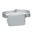 thumbnail image 4 of Waist Pack Bag Belt Bag Utility Belt Fanny Pack for Climbing Cycling Grey, 4 of 8