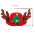 thumbnail image 3 of 2PCS Christmas Pet Funny Hat Christmas Dog Hat Decoración Headwear Pet Costume Accesory Cosplay Props (Muñeco de nieve, Árbol verde), 3 of 6
