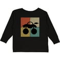 thumbnail image 3 of Inktastic Monster Truck Retro Vintage Racing Boys Long Sleeve Toddler T-Shirt, 3 of 5