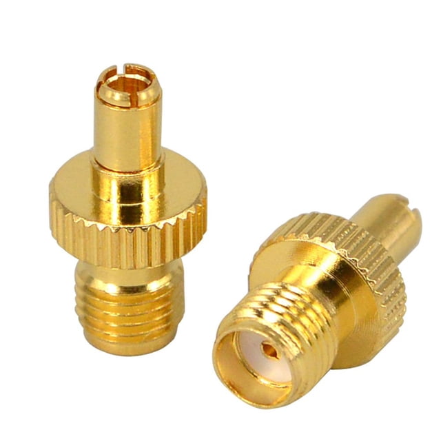 Onelinkmore Rf Coax 4G Lte Antena Adaptador Actualizado Conector Sma Sma Hembra A Ts9 Macho Conector Recto Para Antena 4G Lte Hsdpa 2G 3G Antena Umts Banda Ancha Móvil Paquete De 2