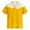 Yellow, variant on XUELUO Teen Boys Shirts & Tops Summer Oktoberfest Color Block Print Lapel Button Down Short Sleeve Casual Tops T-Shirts Outwear,Yellow,11-12 Years