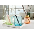 thumbnail image 4 of Ikohbadg Small White Mini Tray, Antislip Plastic Tray for Serving Accessory, Spa, Coffee, Drinks, Wine, Tea, Bar, Party, Towel, Seasoning, Perfume or Display Use, 8 x 4 Inches, 4 of 7