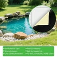 thumbnail image 3 of Hyasfey Pond Liner Repair Patch Waterproof 8" x 8" Self Adhesive Patch Peel And Stick Pond Seam Repair Tape for EPDM Garden Cover, 3 of 6