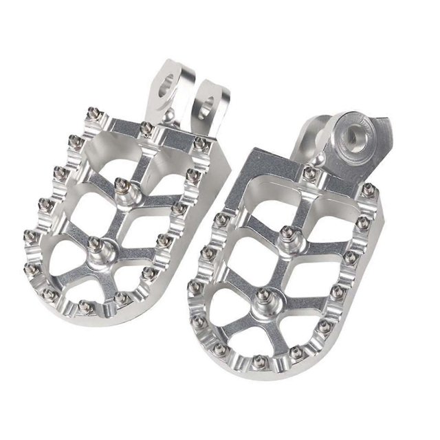 Reposapiés Yuxing Para Tenere 660 ZR 660Z 660R XT660 XT660Z XT660R Plata