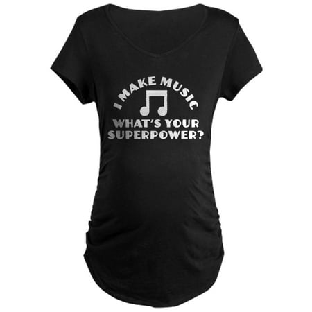 

CafePress - I Make Music - Maternity Dark T-Shirt
