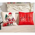 thumbnail image 3 of Fall Decor-Throw Pillow Covers 18x18in Set of 4,Pumpkin Linen Pillow Case for Thanksgiving Couch Autumn Holiday Home Outdoor Burnt Orange White Decorations, 3 of 6
