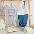 thumbnail image 3 of Hand Picked By Daddy in Heaven Romper Boys or Girls Infant Baby Brisco Brands 12M, 3 of 6