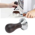 thumbnail image 4 of Martillo De Café, Herramienta De Apisonamiento De Café Tamper De Café Ergonómico Con Mango De Madera Para Cafetería Para El Hogar Para La Oficina ANGGREK Otros, 4 of 8