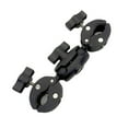 thumbnail image 3 of Bgsha Super Clamp Double Camera Mount with Dual Ball Head for Secure Attachment to Motorcycles Bikes and Light Stands, 3 of 8