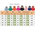 thumbnail image 3 of SYNPOS Manteau d'Hiver Épais à Capuche pour Petit Garçon Fille 4-5T, 3 of 11