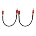 thumbnail image 2 of To  Sound Cable,  Cable Easy To Identify Male To Male Gold Plated Connector  For TV For  For Home Stereo Sound System 0./1.0ft Red, 2 of 8