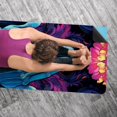 thumbnail image 5 of Pray Yoga Towel with Storage Bag, 72.8"x26.8" - Suitable for Yoga, Pilates, Fitness, etc. - Yoga Towel, Yoga Towels, Yoga Mat Towel, 5 of 6