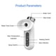 thumbnail image 4 of Pulverizador Para Ojos, Limpieza Profunda Portátil, Compresa Caliente Recargable, Nano Facial Eléctrico Para Párpados, 4 of 7